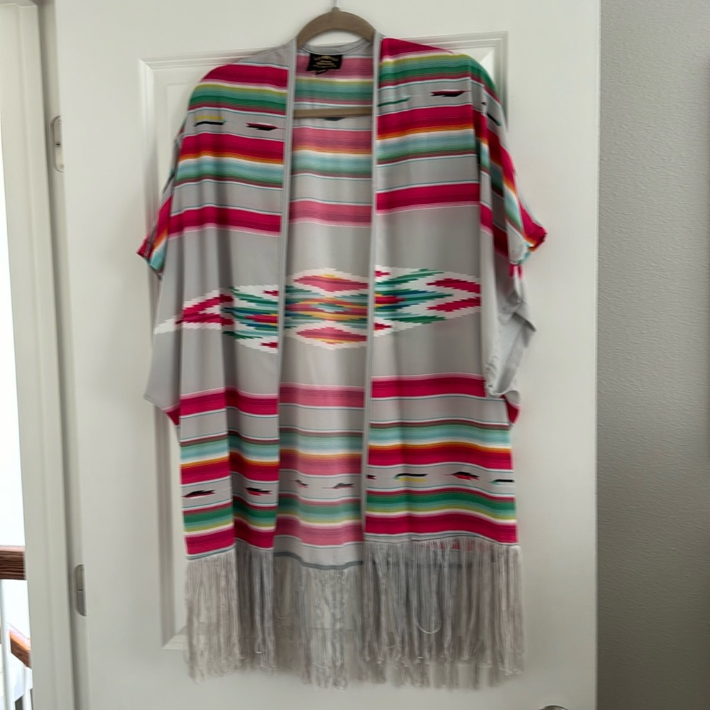 Mexico inspired beach cover up size UNI / small